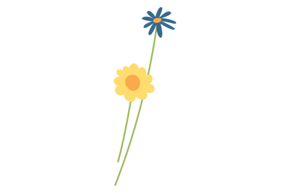 Flowers Icon: Graphic Design Asset for Illustrations