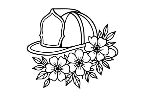 Free Hat with Flowers Clipart Vector: Graphics & Freebies