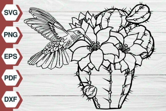 Hummingbird Flowers SVG EP477: Graphics & Illustrations Review