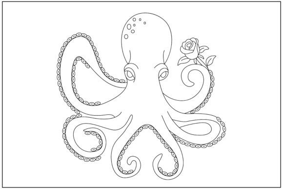 Review: Octopus Gothic Roses Line Art for Embroidery